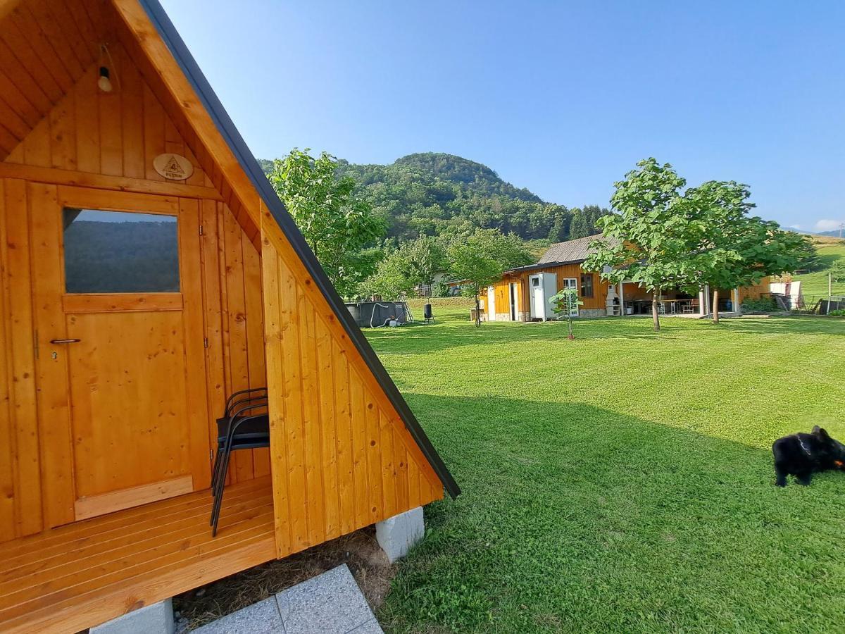 Hotel Glamping Hiske Petrin Tolmin Zewnętrze zdjęcie
